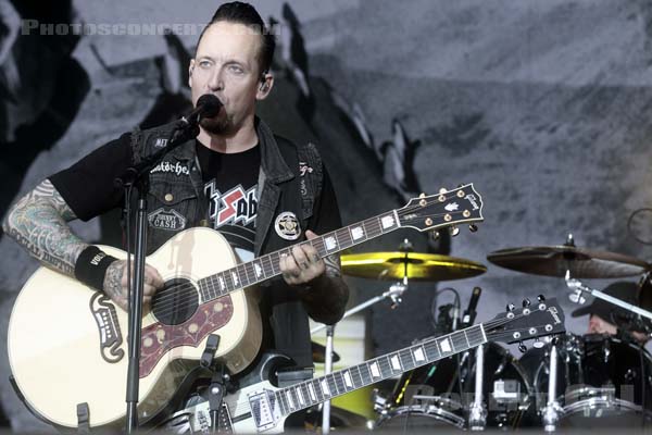 VOLBEAT - 2016-06-12 - PARIS - Hippodrome de Longchamp - Main Stage - 